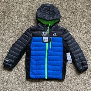 NWT boys Gerry down & feather jacket size Xs 5/6